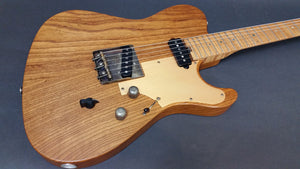 SOLD Asher T Deluxe Roasted Swamp Ash, Anodized Metal Guard, #955 Thin Skin Nitro
