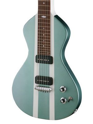 SOLD Asher 2016 Electro Hawaiian Model I Lap Steel Guitar #939  Metallic Sage "Shelby"