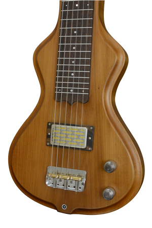 SOLD 2017 Electro Hawaiian Short Scale Lap Steel, 6-String, Roasted Bass Wood, #982 - DEMO Model