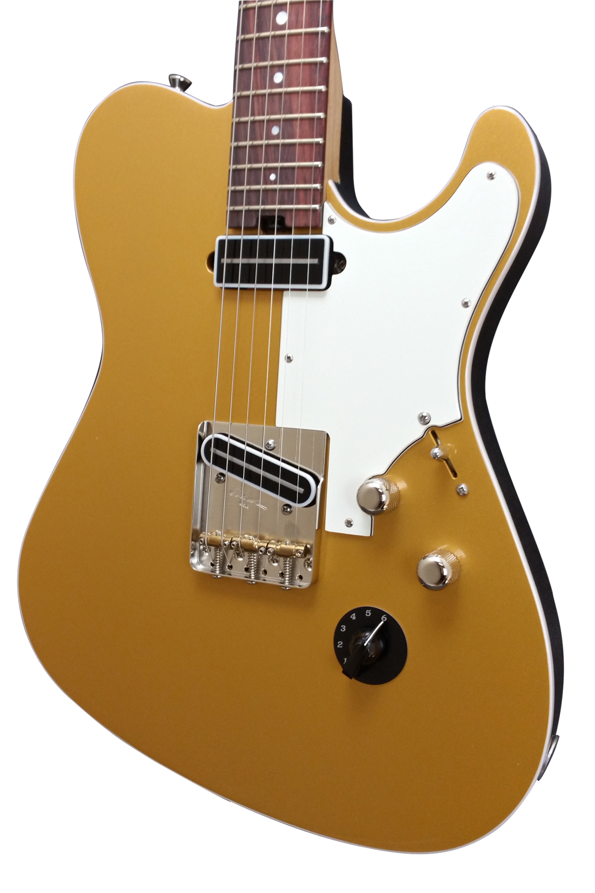 SOLD 2016 Asher T Deluxe Shoreline Gold Top with Veritone Knob, #962