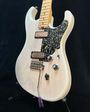 SOLD 2023 T Deluxe Trans Ivory Nitro with Novak Gold Foil S Grill DeArmond Pick ups #1326