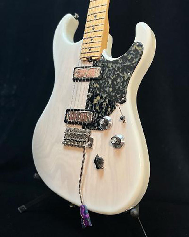 SOLD 2023 T Deluxe Trans Ivory Nitro with Novak Gold Foil S Grill DeArmond Pick ups #1326
